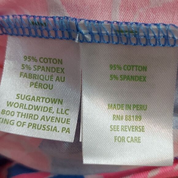 Lilly Pulitzer Merrill Little Flamenco Tank Top Sz M - Picture 5 of 6